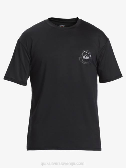 Quiksilver PJ4H883 moški Črna majica s kratkimi rokavi hawaii big bite upf 50