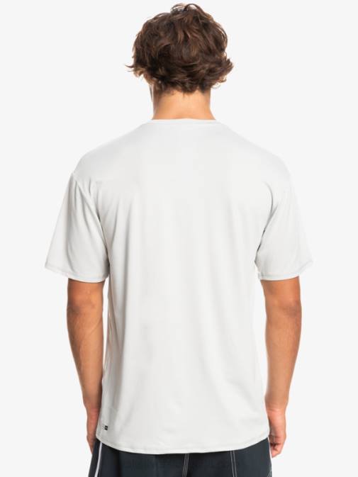 Quiksilver PJ4H884 moški sivo vijolična majica s kratkimi rokavi z enojno črto do 50