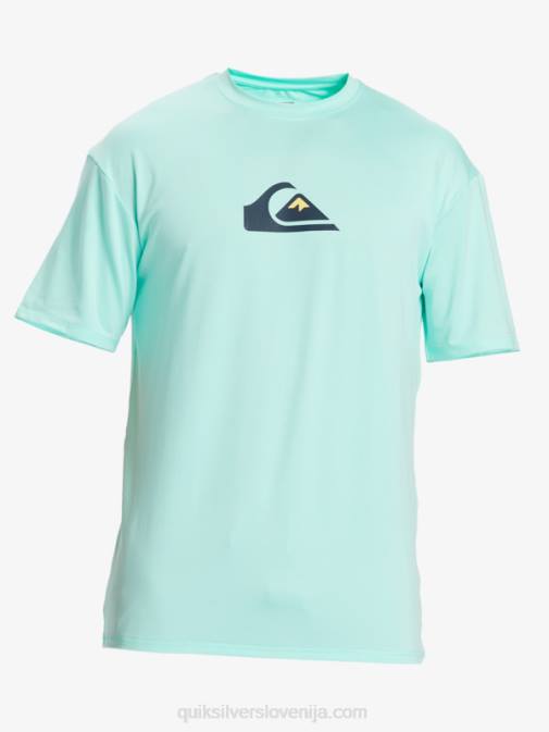 Quiksilver PJ4H886 moški kozarec za plažo majica s kratkimi rokavi z enojno črto do 50