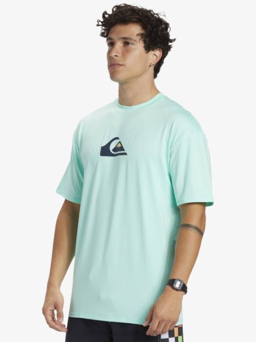 Quiksilver PJ4H886 moški kozarec za plažo majica s kratkimi rokavi z enojno črto do 50