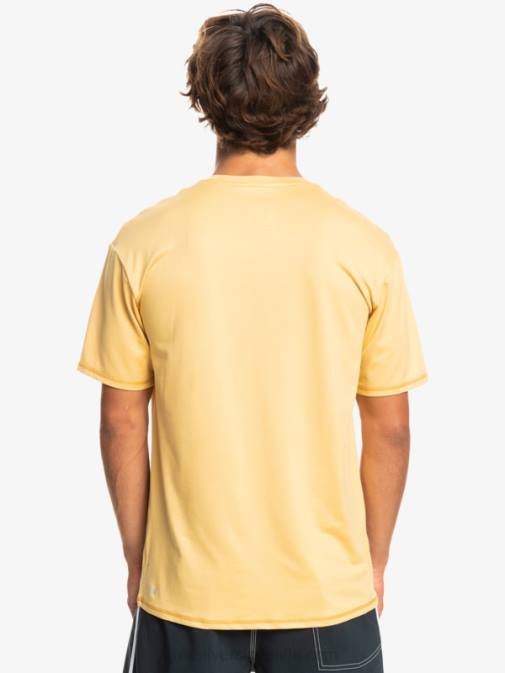 Quiksilver PJ4H887 moški pšenica majica s kratkimi rokavi z enojno črto do 50