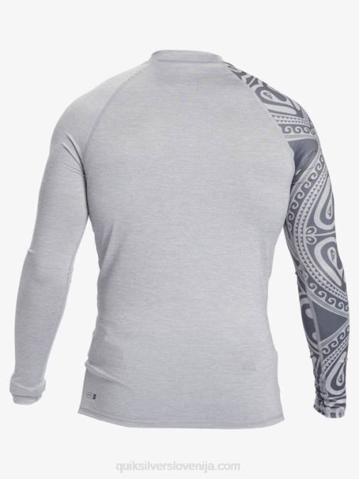 Quiksilver PJ4H922 moški žled vresa majica z dolgimi rokavi hawaii big island upf 50