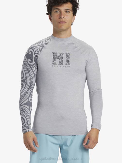 Quiksilver PJ4H922 moški žled vresa majica z dolgimi rokavi hawaii big island upf 50