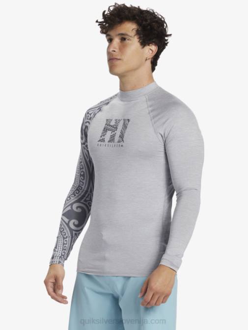 Quiksilver PJ4H922 moški žled vresa majica z dolgimi rokavi hawaii big island upf 50