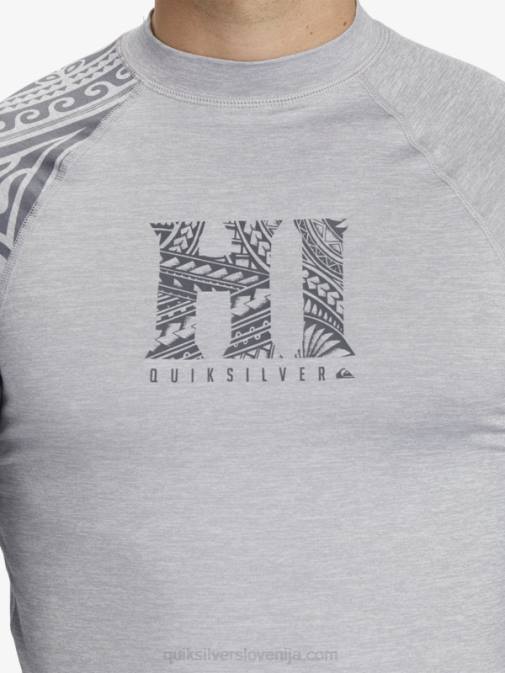 Quiksilver PJ4H922 moški žled vresa majica z dolgimi rokavi hawaii big island upf 50