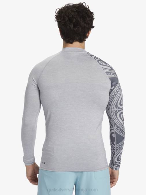 Quiksilver PJ4H922 moški žled vresa majica z dolgimi rokavi hawaii big island upf 50