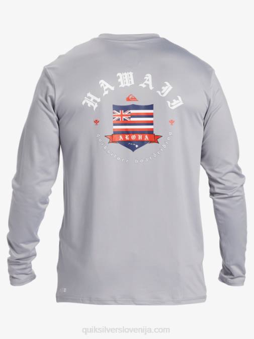 Quiksilver PJ4H925 moški žled majica z dolgimi rokavi hawaii royalty upf 50