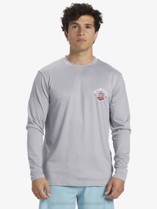 Quiksilver PJ4H925 moški žled majica z dolgimi rokavi hawaii royalty upf 50