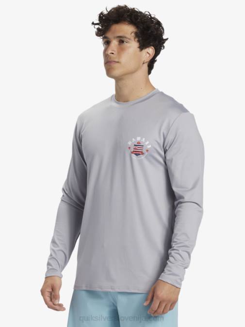 Quiksilver PJ4H925 moški žled majica z dolgimi rokavi hawaii royalty upf 50