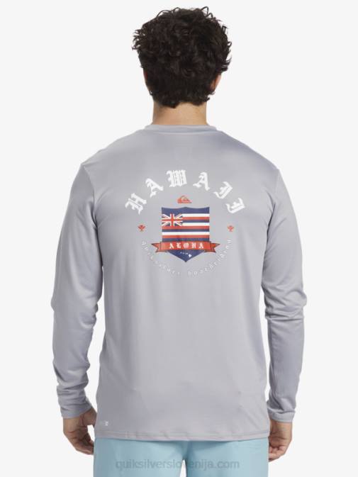 Quiksilver PJ4H925 moški žled majica z dolgimi rokavi hawaii royalty upf 50