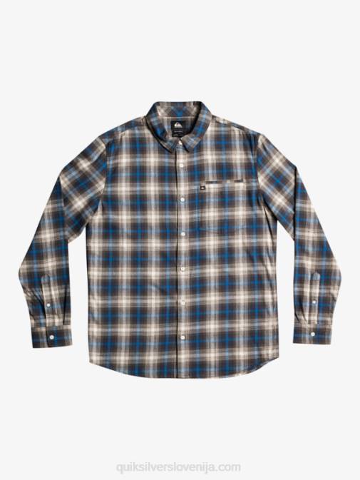 Quiksilver PJ4H1048 moški cramond iz grozdnih listov cramond raztegljiva majica z dolgimi rokavi