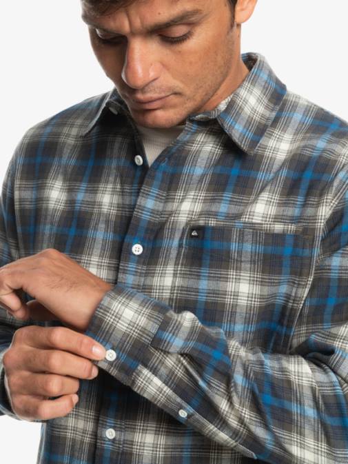 Quiksilver PJ4H1048 moški cramond iz grozdnih listov cramond raztegljiva majica z dolgimi rokavi