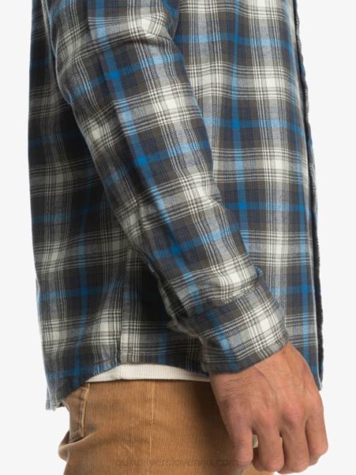 Quiksilver PJ4H1048 moški cramond iz grozdnih listov cramond raztegljiva majica z dolgimi rokavi
