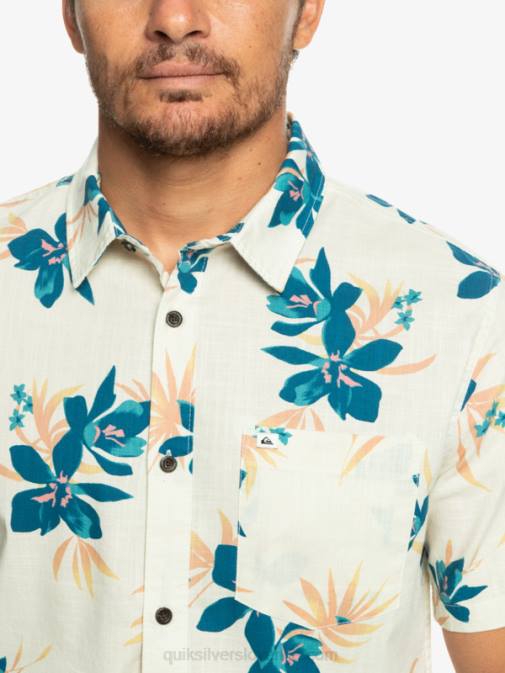 Quiksilver PJ4H1088 moški breza praznična praznična majica s kratkimi rokavi