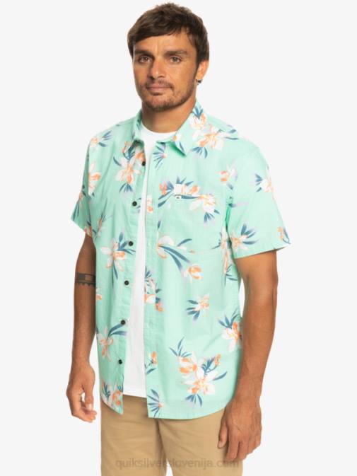 Quiksilver PJ4H1089 moški kozarec za plažo praznična majica s kratkimi rokavi