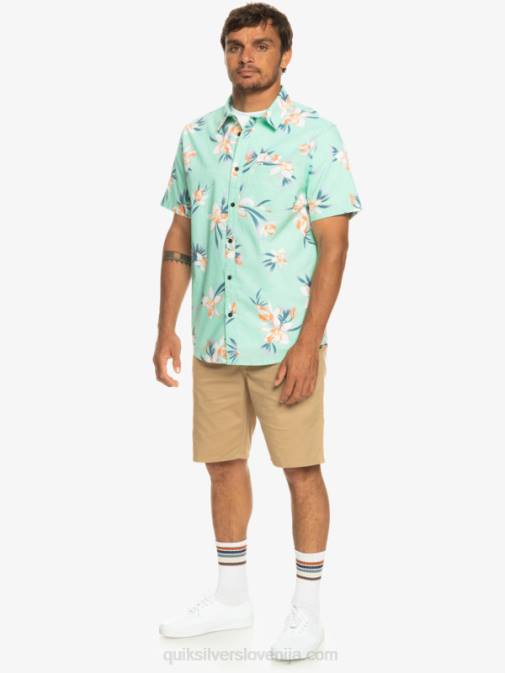 Quiksilver PJ4H1089 moški kozarec za plažo praznična majica s kratkimi rokavi
