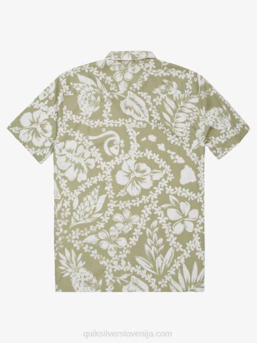Quiksilver PJ4H1107 moški prihod čaja lei srajca s kratkimi rokavi ob prihodu waterman lei