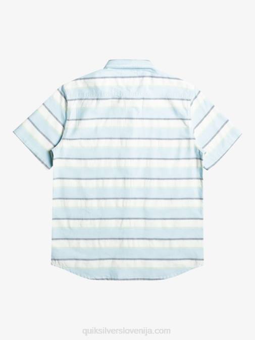 Quiksilver PJ4H1206 moški beli cali sončni vzhod 231 srajca s kratkimi rokavi cali sunrise