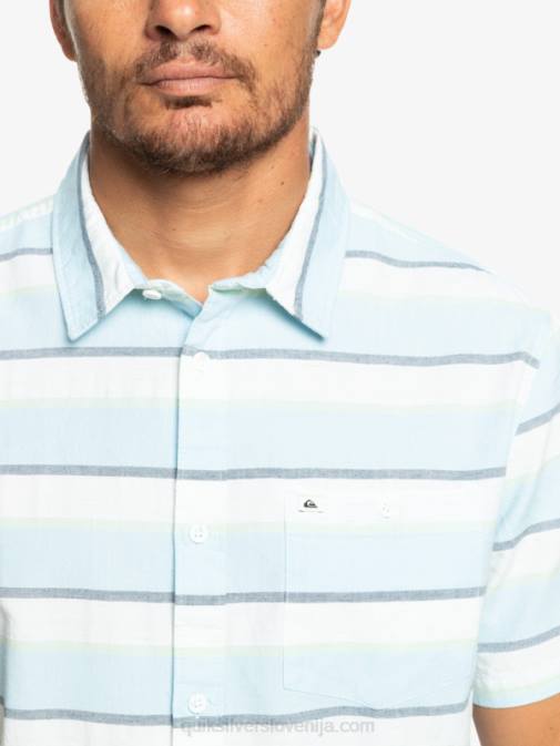 Quiksilver PJ4H1206 moški beli cali sončni vzhod 231 srajca s kratkimi rokavi cali sunrise
