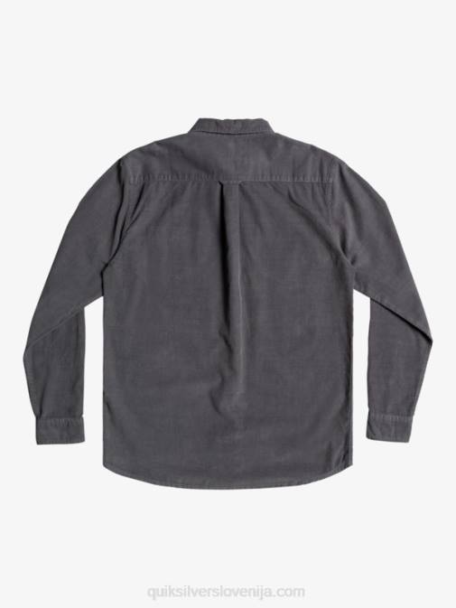 Quiksilver PJ4H1223 moški železna vrata srajca z dolgimi rokavi smoke trail