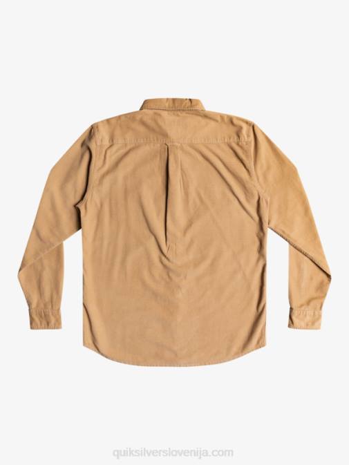 Quiksilver PJ4H1224 moški tanin srajca z dolgimi rokavi smoke trail