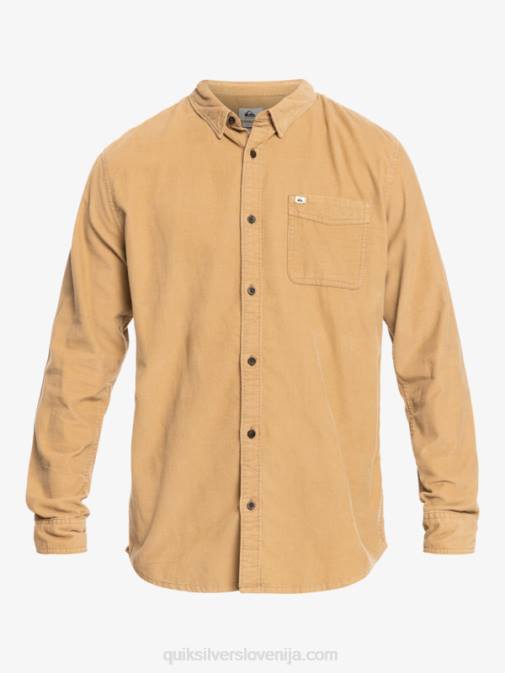 Quiksilver PJ4H1224 moški tanin srajca z dolgimi rokavi smoke trail
