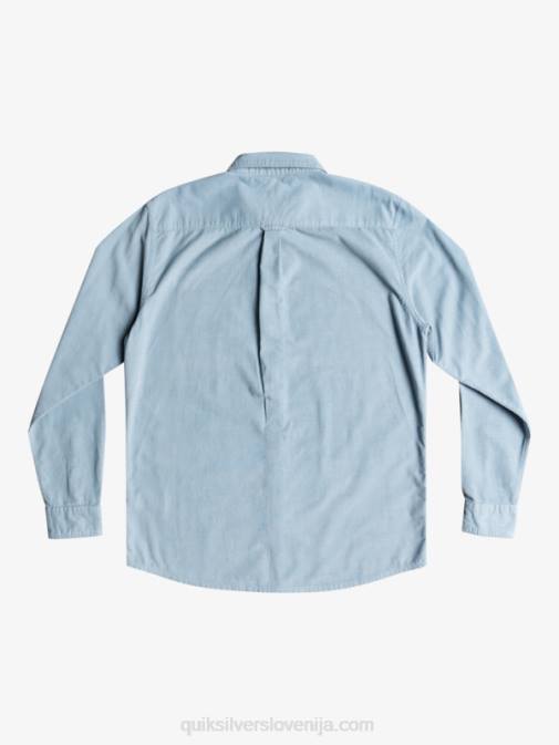 Quiksilver PJ4H1225 moški ashley blue srajca z dolgimi rokavi smoke trail