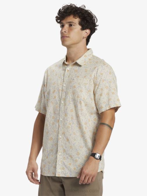 Quiksilver PJ4H1232 moški mehka breza mehka majica s kratkimi rokavi
