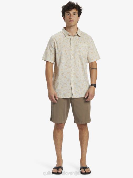 Quiksilver PJ4H1232 moški mehka breza mehka majica s kratkimi rokavi