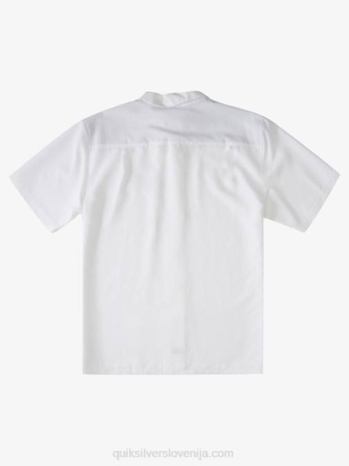 Quiksilver PJ4H1300 moški bela centinella waterman centinela premium majica proti gubam