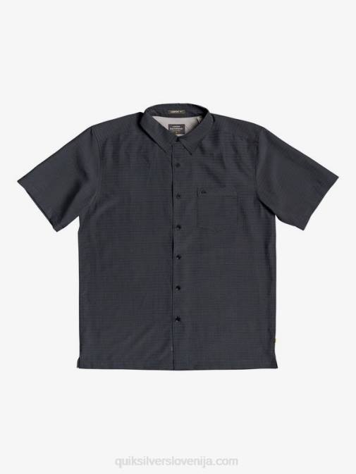 Quiksilver PJ4H1303 moški črna centinella waterman centinela premium majica proti gubam