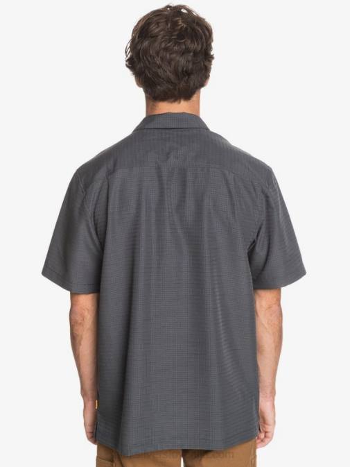 Quiksilver PJ4H1303 moški črna centinella waterman centinela premium majica proti gubam