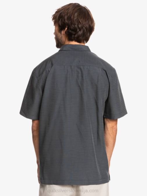 Quiksilver PJ4H1303 moški črna centinella waterman centinela premium majica proti gubam