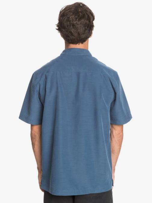 Quiksilver PJ4H1304 moški polnočna mornariška centinella waterman centinela premium majica proti gubam