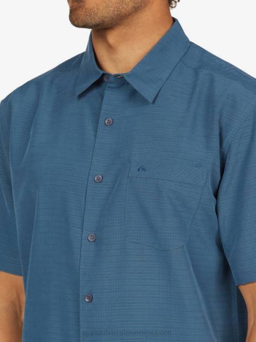 Quiksilver PJ4H1304 moški polnočna mornariška centinella waterman centinela premium majica proti gubam