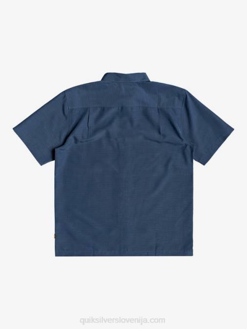 Quiksilver PJ4H1304 moški polnočna mornariška centinella waterman centinela premium majica proti gubam