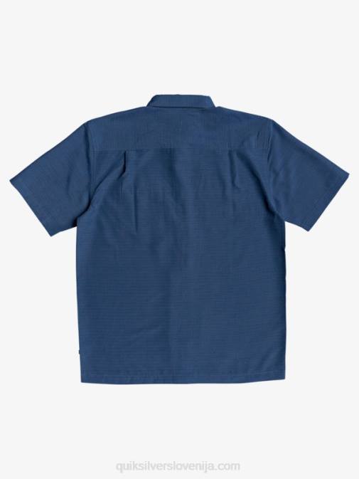 Quiksilver PJ4H1304 moški polnočna mornariška centinella waterman centinela premium majica proti gubam