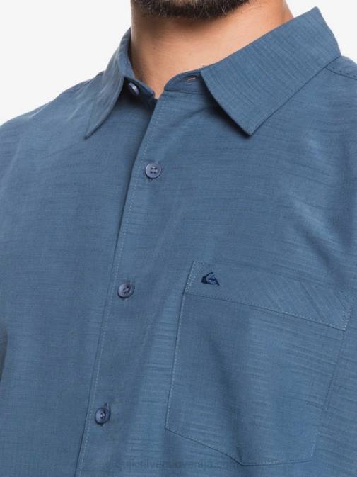 Quiksilver PJ4H1304 moški polnočna mornariška centinella waterman centinela premium majica proti gubam