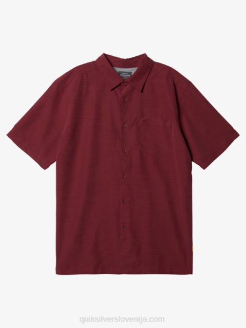 Quiksilver PJ4H1306 moški palisander centinella waterman centinela premium majica proti gubam
