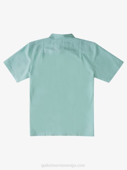 Quiksilver PJ4H1311 moški subtilna zelena centinella waterman centinela premium majica proti gubam