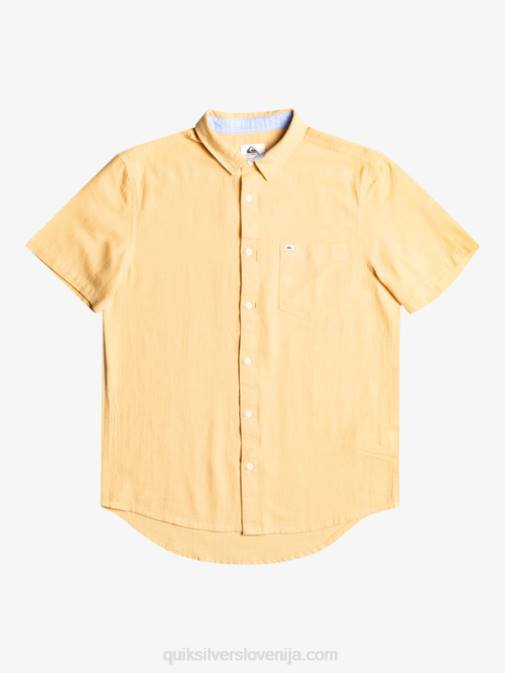 Quiksilver PJ4H1361 moški pšenica srajca s kratkimi rokavi time box