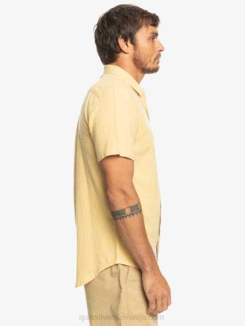 Quiksilver PJ4H1361 moški pšenica srajca s kratkimi rokavi time box