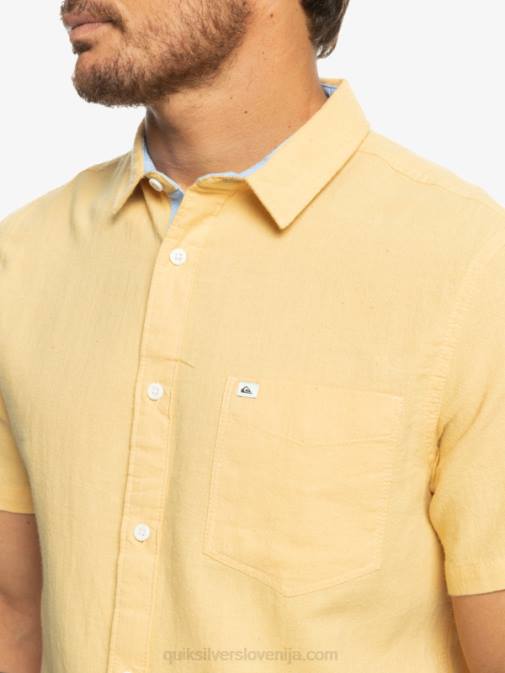 Quiksilver PJ4H1361 moški pšenica srajca s kratkimi rokavi time box
