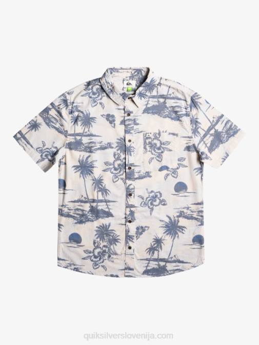 Quiksilver PJ4H1368 moški brezov pretok zraka Airflow bombažna majica s kratkimi rokavi