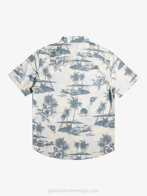 Quiksilver PJ4H1368 moški brezov pretok zraka Airflow bombažna majica s kratkimi rokavi