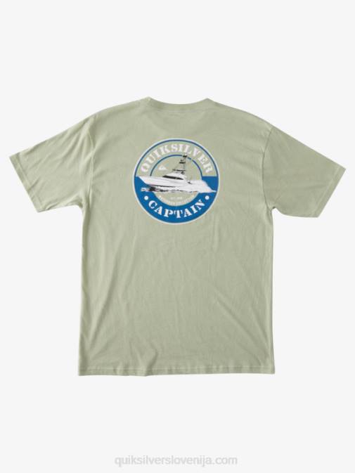 Quiksilver PJ4H1373 moški čaj w captains journey majica s kratkimi rokavi