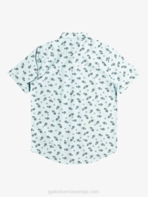 Quiksilver PJ4H1389 moški nebesno modra iz oceana majica s kratkimi rokavi od oceana do raja