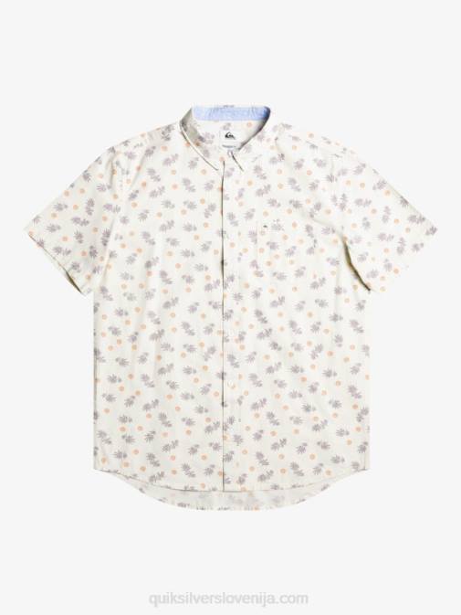 Quiksilver PJ4H1390 moški belo iz oceana majica s kratkimi rokavi od oceana do raja