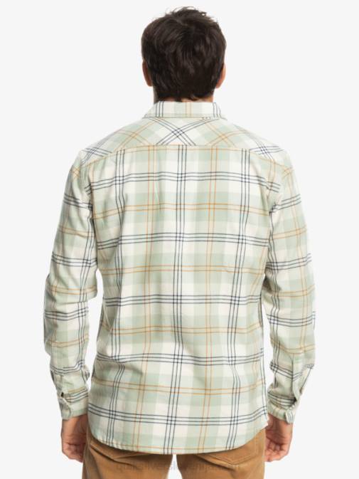 Quiksilver PJ4H1510 moški puščavski žajbelj harelaw harelaw raztegljiva majica z dolgimi rokavi