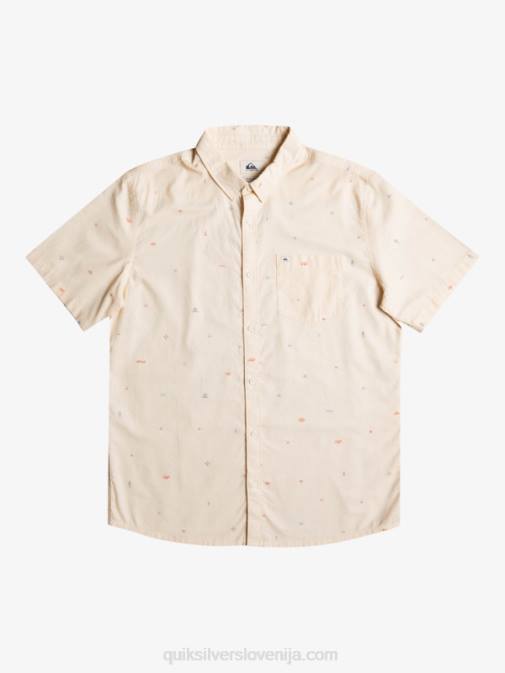 Quiksilver PJ4H1630 moški breza razmaknjena razmaknjena majica s kratkimi rokavi